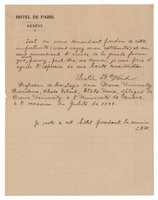 Lot #1123 Johan Jakob Bachofen Autograph Letter Signed - Image 6