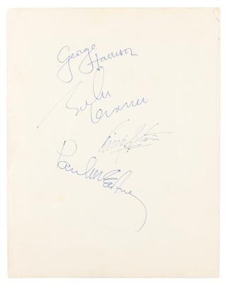 Lot #1587 Beatles Signed Photograph - Image 1