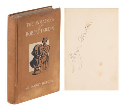 Lot #1662 Harry Houdini Signed Book - Image 1