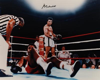 Lot #1908 Muhammad Ali Signed Oversized Photograph