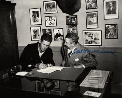 Lot #2010 Ted Williams Signed Oversized Photograph - Image 1
