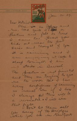 Lot #1655 W. C. Fields: 