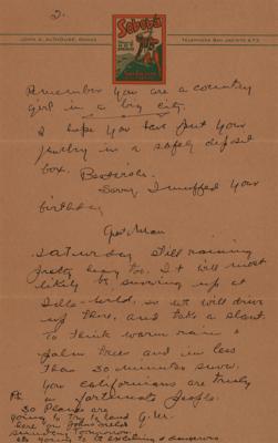 Lot #1655 W. C. Fields: 