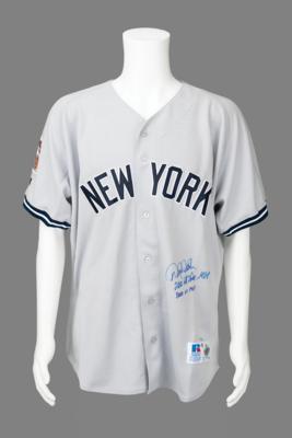Lot #1966 Derek Jeter Signed Limited Edition Jersey - Image 1