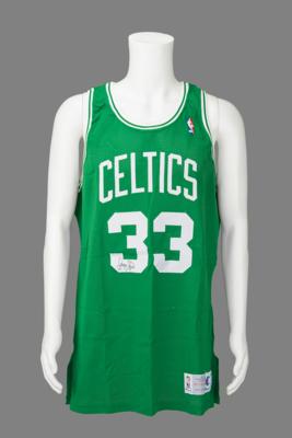 Lot #1925 Larry Bird Signed Jersey - Image 1