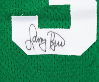 Lot #1925 Larry Bird Signed Jersey - Image 3