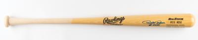 Lot #1992 Pete Rose Signed Baseball Bat - Image 1