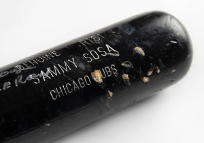 Lot #2002 Sammy Sosa's Game-Used Home Run Bat - Image 5