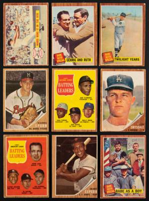 Lot #1837 1962 Topps Baseball Lot of (1500+) Baseball Cards - Image 1