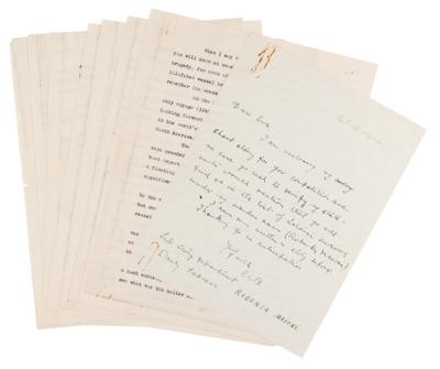 Lot #1119 Titanic: Roberta Maioni Autograph Letter Signed with Typescript - Image 1