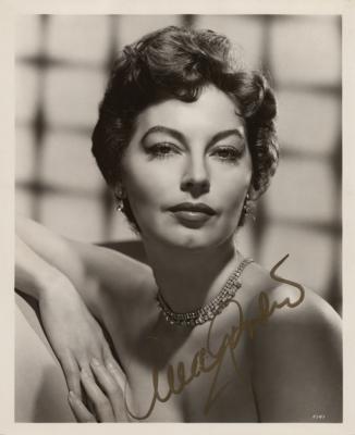 Lot #1715 Ava Gardner Signed Photograph - Image 1
