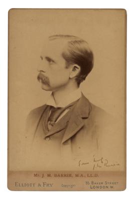 Lot #1494 James M. Barrie Signed Photograph - Image 1