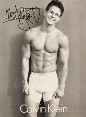 Lot #1777 Mark Wahlberg Signed Photograph - Image 1