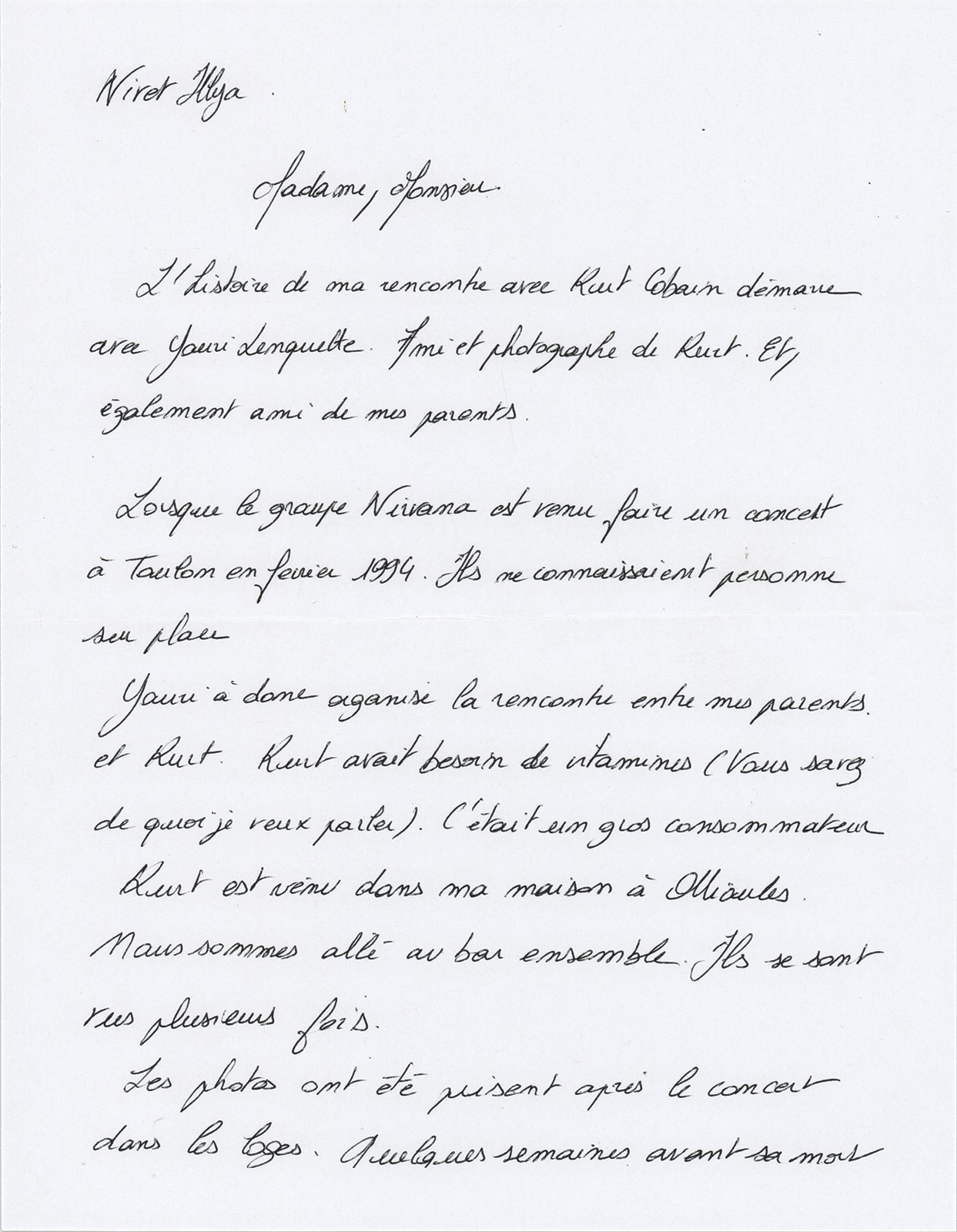 Lot #1595 Nirvana Signed 'In Utero' CD Booklet - Image 7