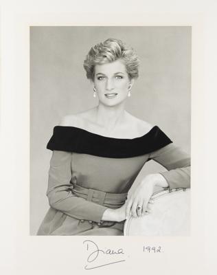 Princess Diana Signed Oversized Photograph | RR Auction