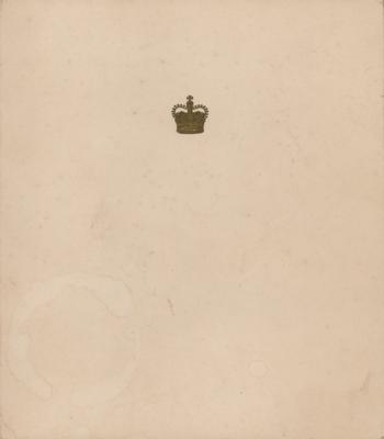 Lot #1117 Queen Elizabeth II and Prince Philip Signed Christmas Card (1955) - Image 2