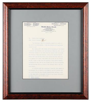 Lot #1079 Robert F. Kennedy: RFK on McCarthyism and the ‘Red Scare’: 