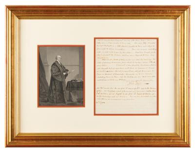 Lot #1084 John Jay Autograph Letter Signed - Image 1