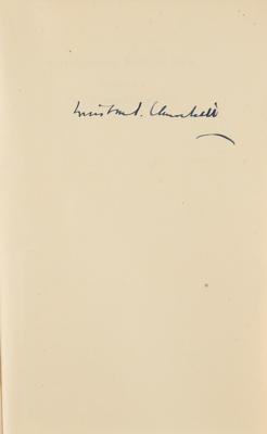 Lot #1105 Winston Churchill Signed Book - Image 2
