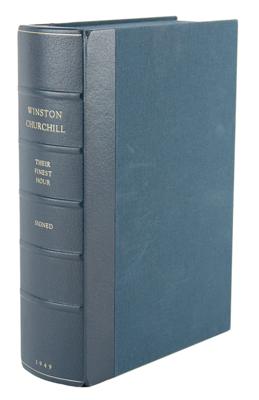 Lot #1105 Winston Churchill Signed Book - Image 5