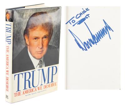 Lot #1075 Donald Trump Signed Book - Image 1