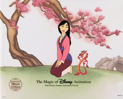 Lot #1463 Mulan limited edition cel from the Magic of Disney series Limited Edition Cel - Image 1