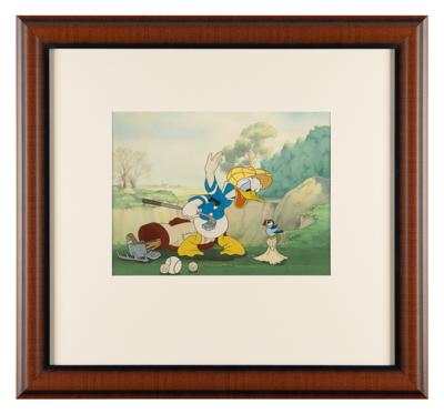 Lot #1342 Donald Duck Art Props cel from Donald's Golf Game Production Cels - Image 2