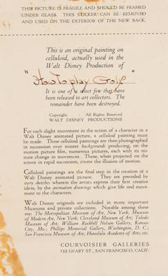 Lot #1342 Donald Duck Art Props cel from Donald's Golf Game Production Cels - Image 3