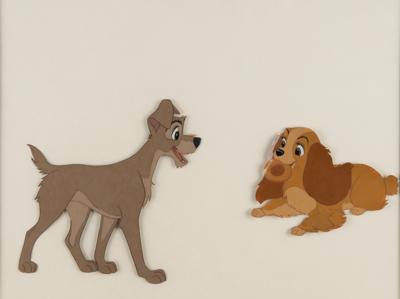 Lot #1373 Lady and Tramp production cels from Lady and the Tramp Production Cels - Image 1