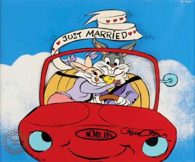 Lot #1472 Chuck Jones Signed Limited Edition Cel: 'Bugs and Bride IV' - Image 1