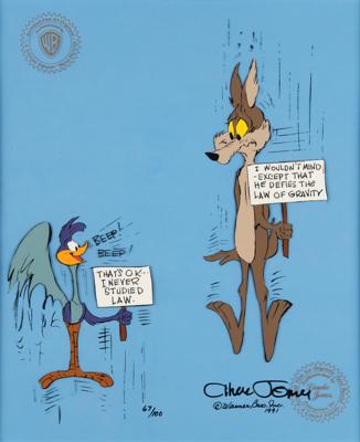 Lot #1473 Chuck Jones Signed Limited Edition Cel - Image 1