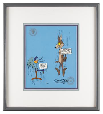 Lot #1473 Chuck Jones Signed Limited Edition Cel - Image 2