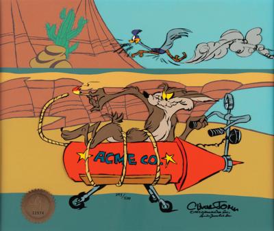 Lot #1475 Chuck Jones Signed Limited Edition Cel