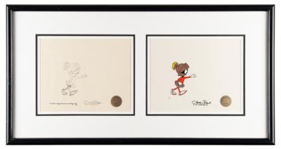 Lot #1476 Chuck Jones Twice-Signed Limited Edition Production Cel and Drawing - Image 1
