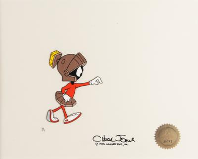 Lot #1476 Chuck Jones Twice-Signed Limited Edition Production Cel and Drawing - Image 2