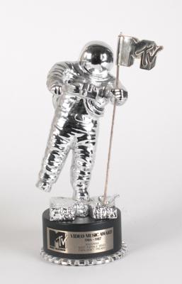 Lot #1602 Madonna's MTV VMA Award for 'Papa Don't Preach' - Image 1