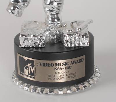 Lot #1602 Madonna's MTV VMA Award for 'Papa Don't Preach' - Image 3