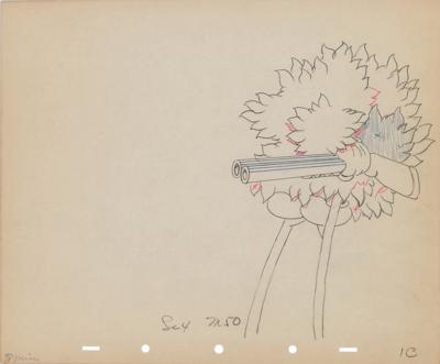 Lot #1428 Mickey Mouse production drawings from Moose Hunters - Image 3