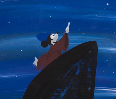 Lot #1344 Mickey Mouse concept production painting from Fantasia: Mickey at his most magical - Image 2