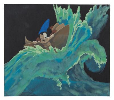 Lot #1345 Mickey Mouse concept painting from