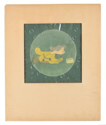 Lot #1330 Dopey production cels from Snow White and the Seven Dwarfs - Image 2