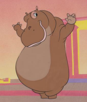 Lot #1356 Hyacinth Hippo production cel from Fantasia - Image 2