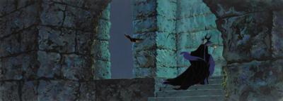Lot #1376 Maleficent and Diablo production cels
