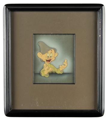 Lot #1333 Dopey production cel from Snow White and the Seven Dwarfs Production Cel - Image 2