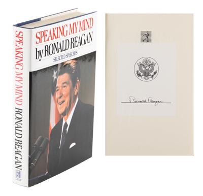 Lot #1066 Ronald Reagan Signed Book - Image 1