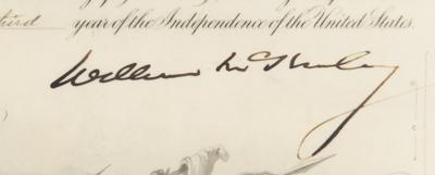 Lot #1049 William McKinley Document Signed as President - Image 2