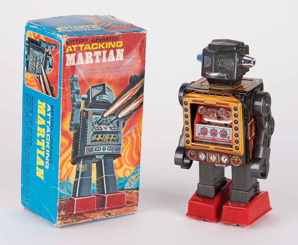 エイリアン Vintage Attacking Martian Robot by Horikawa from the