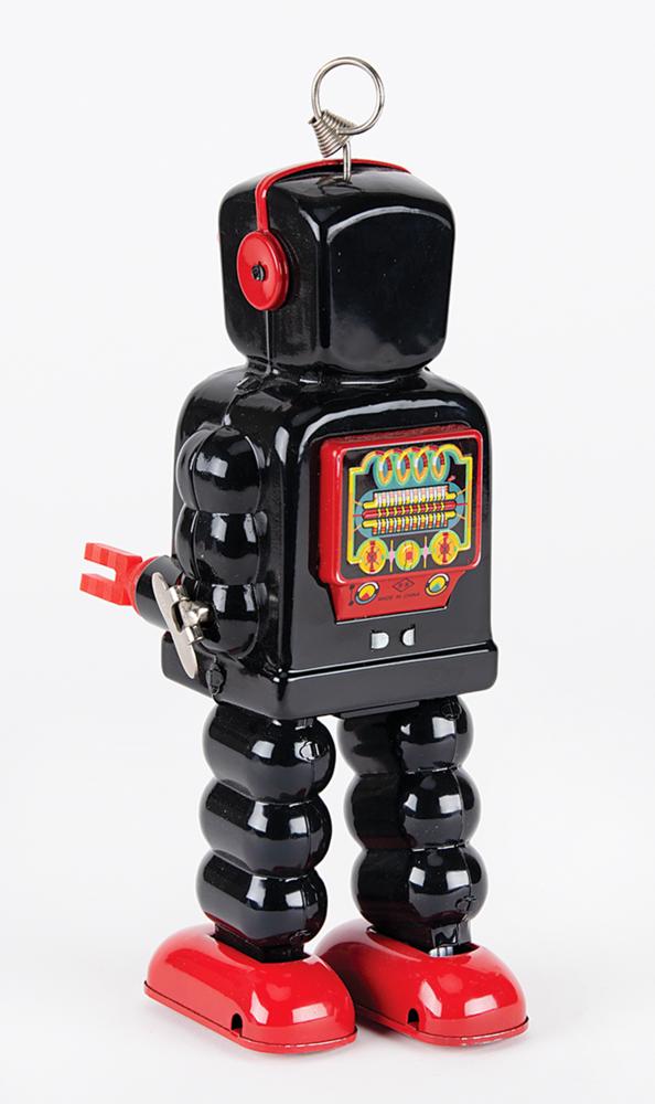 a.y.a tokyo japan wah ワンオフ品 High-Wheel Wind-up Robot by Ha Ha Toy from the collection of