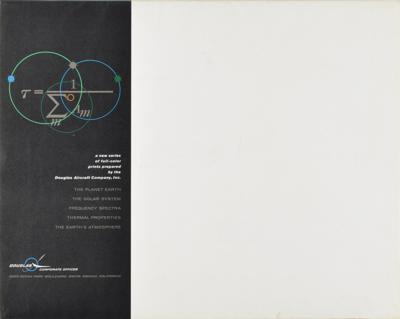 Lot #132 Douglas Aircraft Company Earth and Solar System Prints - Image 2