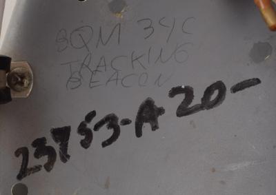 Lot #176 BQM-34 Drone Radio Receiver-Transmitter Tracking Beacon and Autonetic Verdan Disc Memory - Image 7
